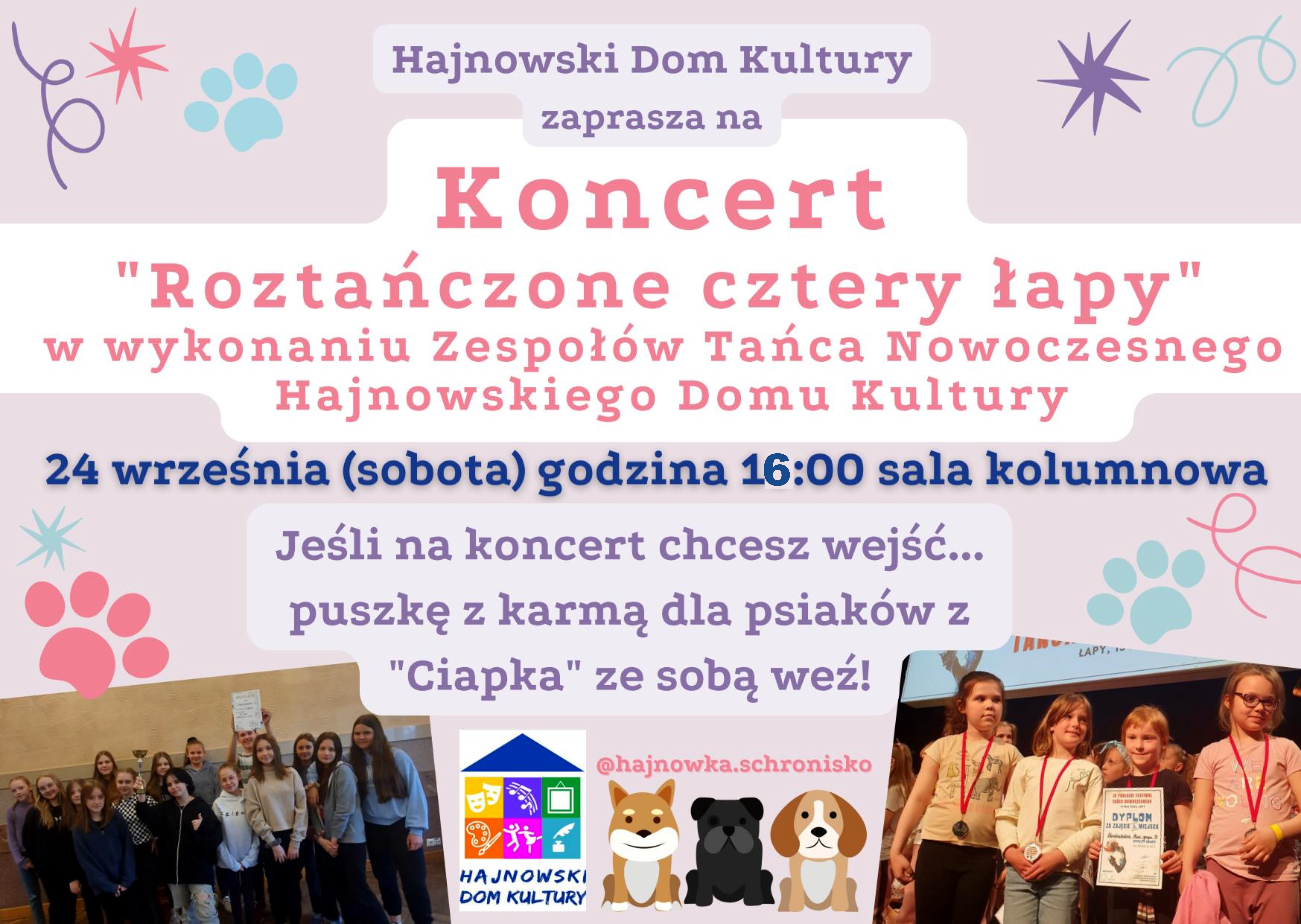 Plakat koncert Julki