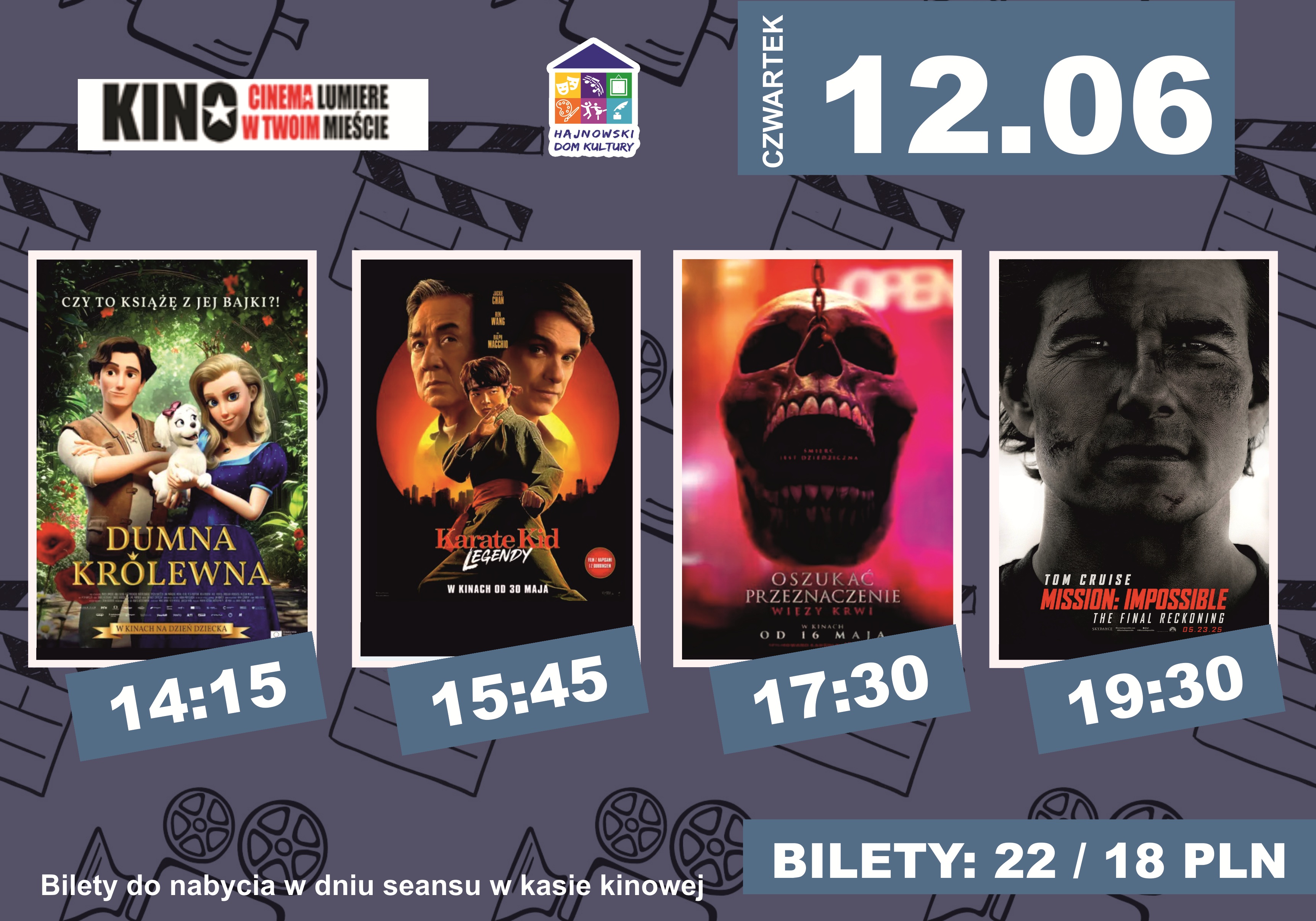 Plakat zapraszający na wydarzenie