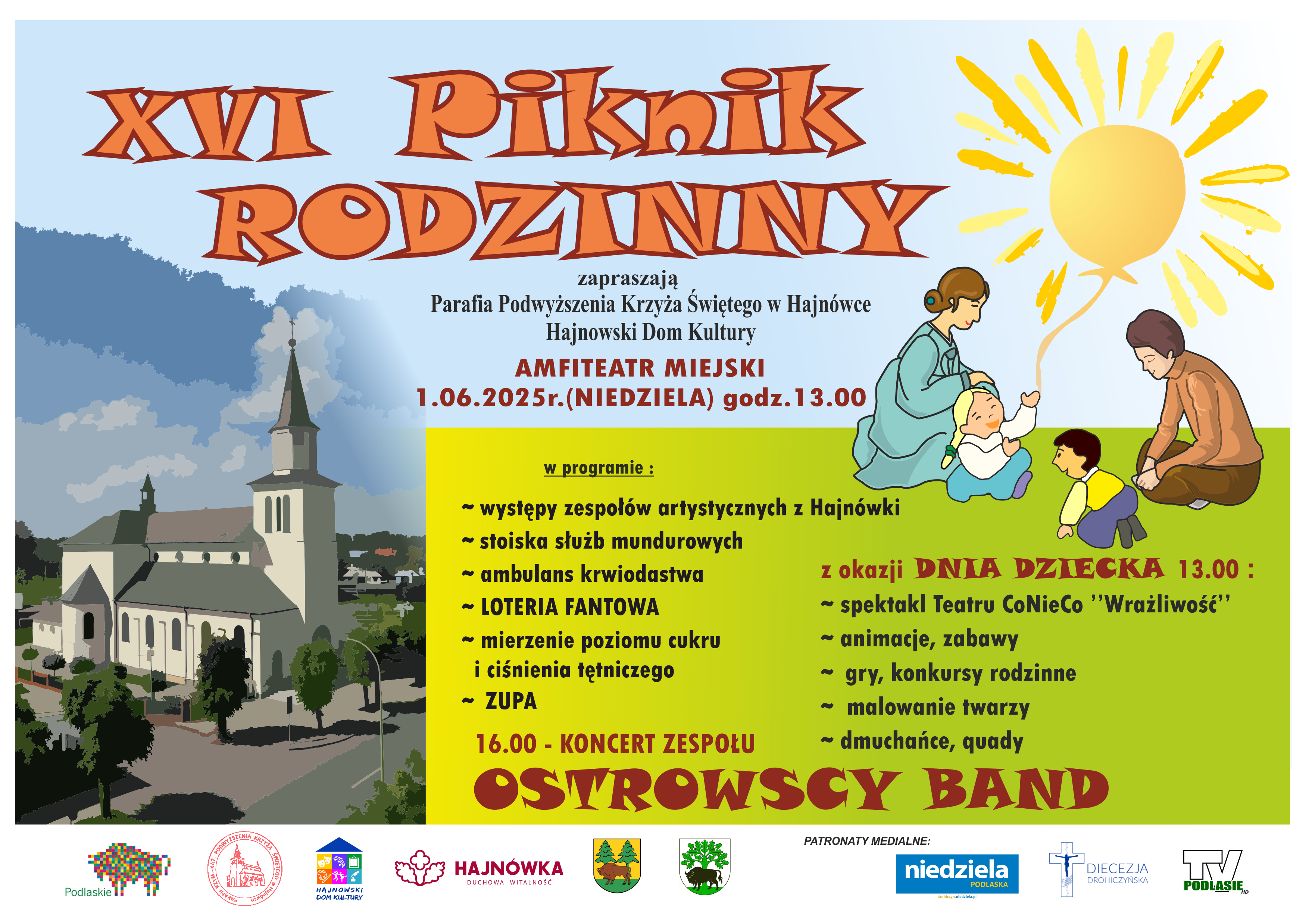 Plakat zapraszający na wydarzenie